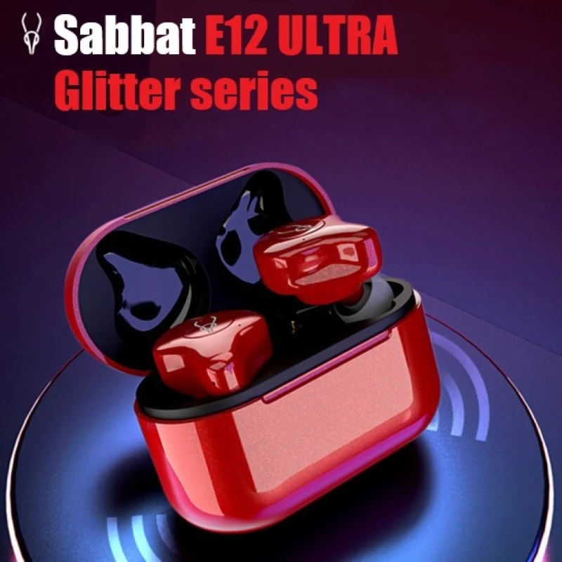 Новая Оригинальная беспроводная гарнитура Sabbat E12 Ultra TWS BT 5 0 Aptx HiFi стерео наушники