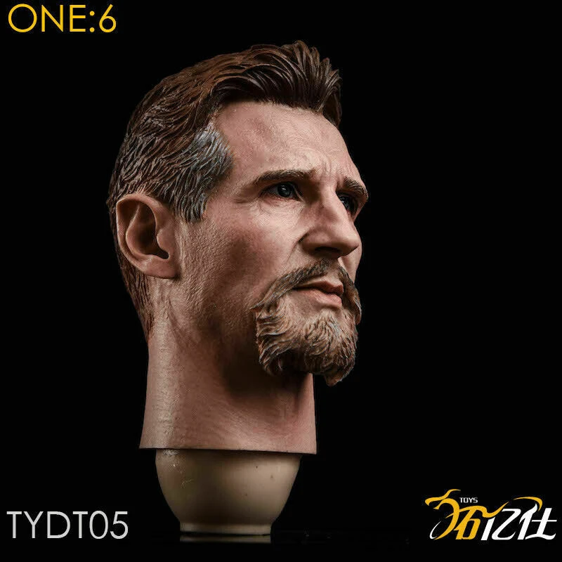 Новинка 1/6 TYDT05 Лиам нисон Ra's al Ghul голова скульптура Fit 1" мужские игрушки-части тела