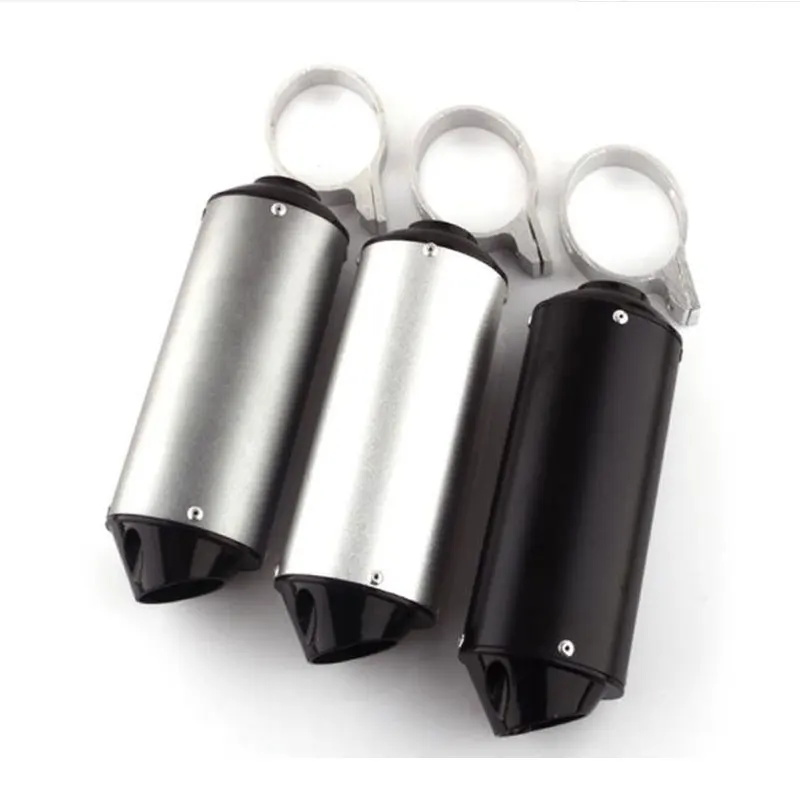 28mm 32mm 38mm For 125cc 150cc 160cc Atv Motorcycle Exhaust Muffler Escape Moto Pipe Dirt Pit Bike For Honda Yamaha Kawasaki