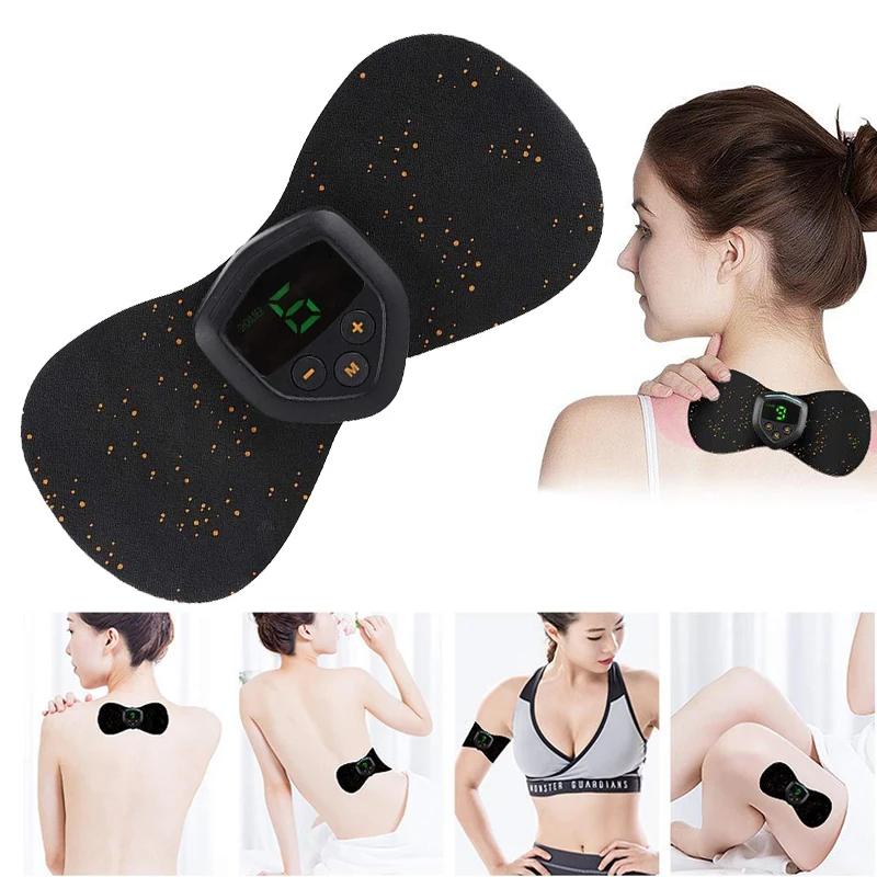 

Intelligent Cervical Massager Pulse Massager Portable Mini Massage Stickers Relax Physical Therapy Multi-function Neck Stickers