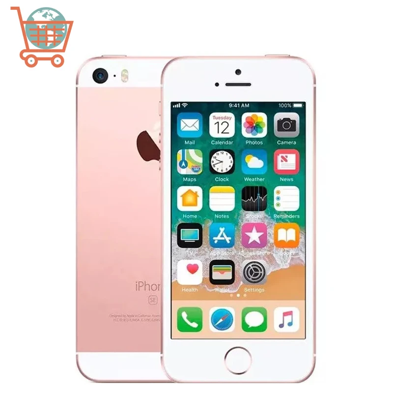 Оригинальный разблокированный Apple iPhone SE A1662 сканер отпечатка пальца двухъядерный