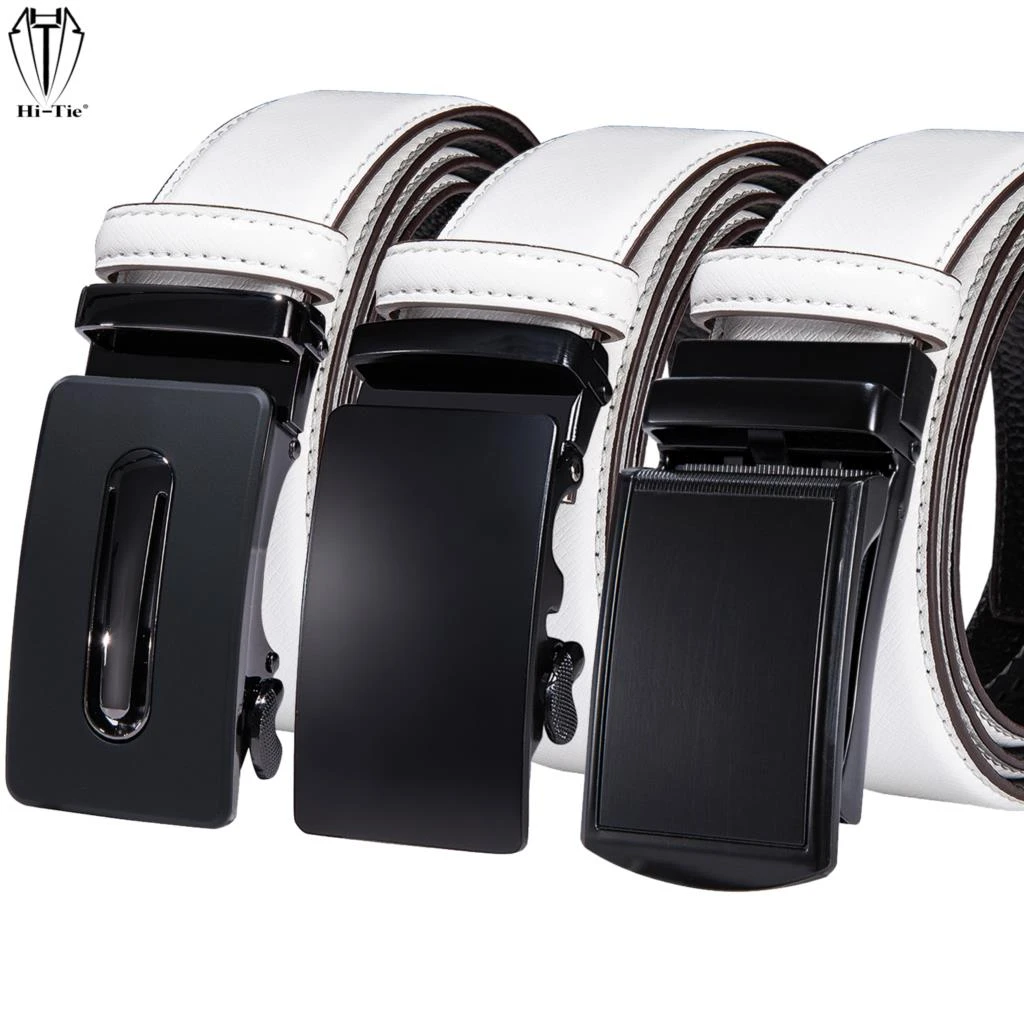 本革のメンズベルト 50種類の自動バックルとベルト ドレスジーンズ用のチェットストラップ カジュアル 結婚式 メンズベルト Aliexpress