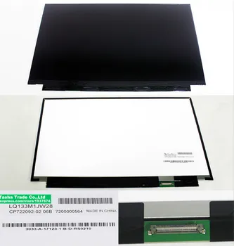 

13.3 LED LCD matrix Screen for LQ133M1JW28 1920x1080 WUXGA FHD eDP 30pin Display For Fujitsu FST U937