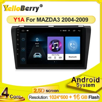 

yellowBerry Car Radio Multimedia Video Player Navigation GPS stereo for Mazda 3 bk 2003-2009 Mazda3 android systems no dvd