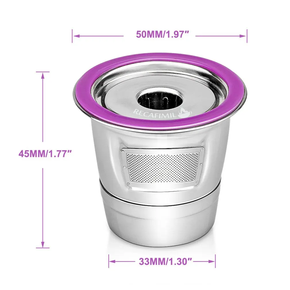Нержавеющая сталь Кофе фильтр K чашки многоразовые Кофе капсулы капельница совместим с Keurig 1,0& 2,0 пивные