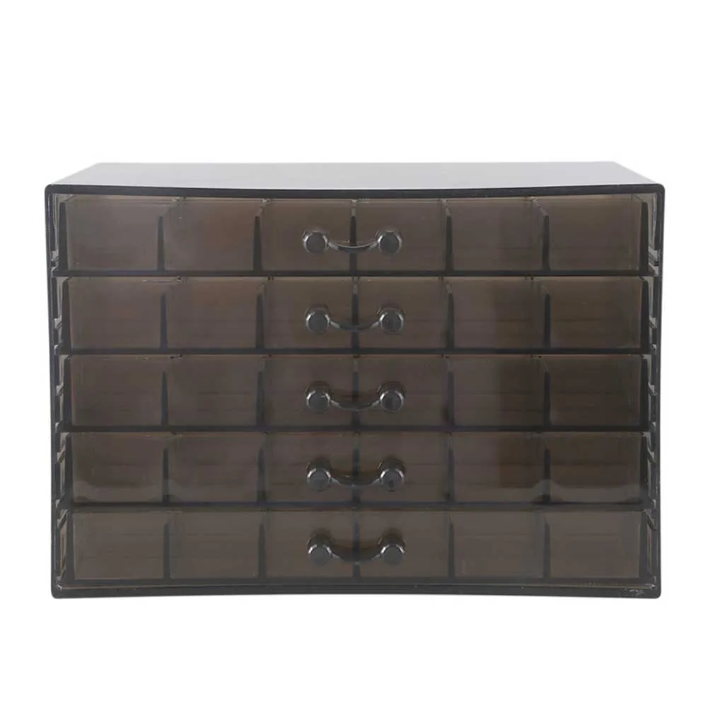 

120 Grids Nail Art Acrylic Home Display Manicure Tool 5 Layer Organizer Large Capacity Empty Storage Case Holder Box Jewelry