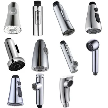 

Kitchen Tap Adapter Pull Out Parts Kitchen Faucet Replacement Parts 16 Mode ABS Faucet Accessorie Spouts Kitchen Faucet Nozzle