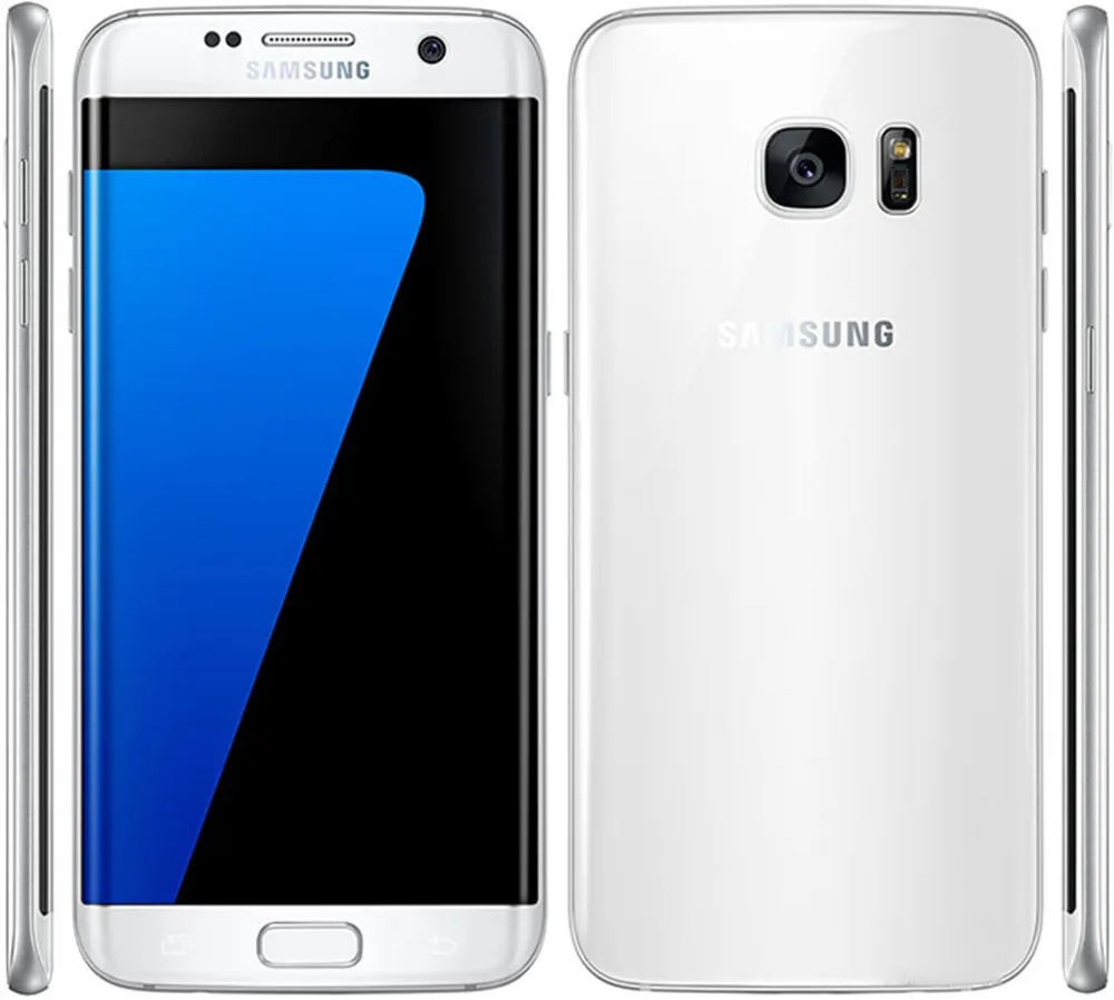 Разблокированный телефон samsung Galaxy S7 edge G935FD, две sim-карты, LTE, четыре ядра, 5,5 дюйма, 4 Гб ram, 32 ГБ rom, NFC