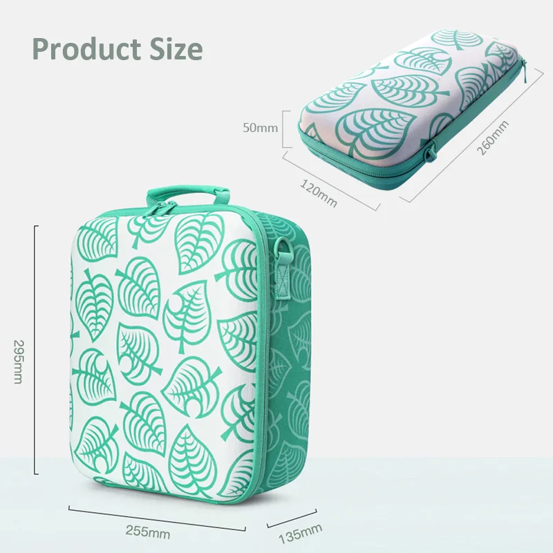 Animal Crossing Bolsa de Armazenamento para Nintendo Switch Oled Portable Carrying Case Acessórios do Jogo Bonito - Image 3