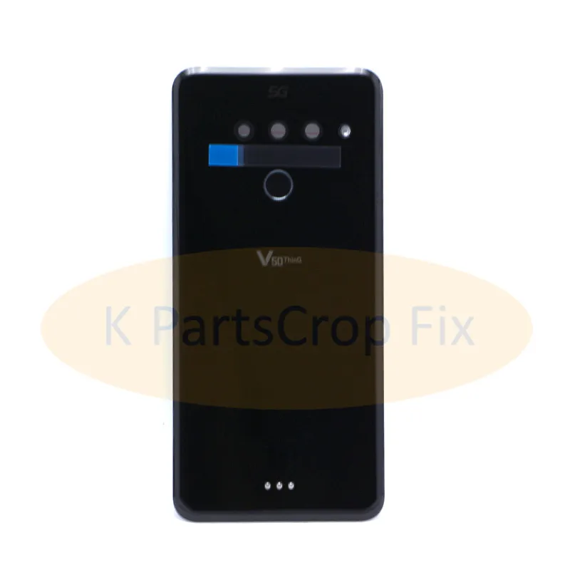 Чехол со стеклянным корпусом для LG V50 ThinQ 5G LM-V500 LM-V450PM задняя крышка батарейного отсека задняя Дверная панель Запасная часть