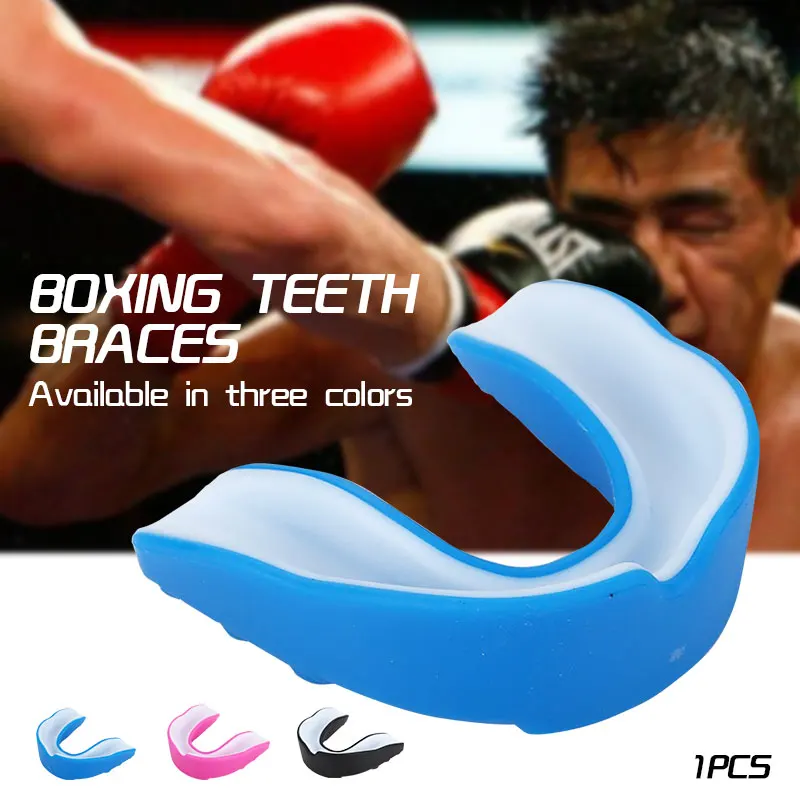 EVA Sports Environmental Gum Shield Safety Boxing Kids Mouthguard Oral Cavity Teeth Kicking Tooth Dropshipping Taekwondo Clear
