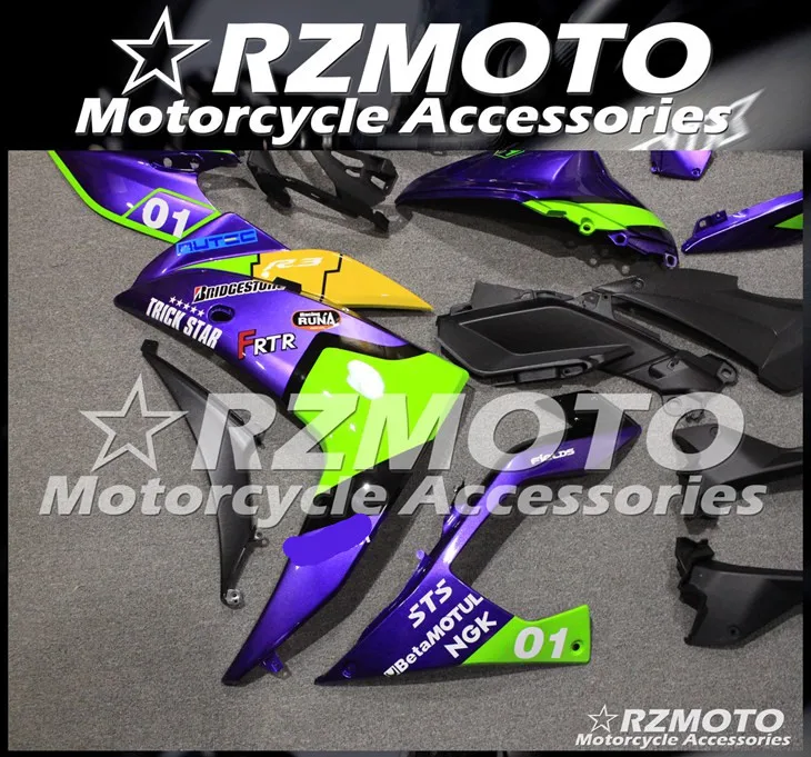 ABS мотоцикл обтекатель комплект для YAMAHA YZF R25 R3- год кузов литьевая форма Магазин № 1944