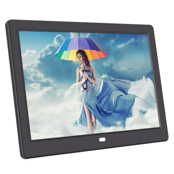 

10.1 Inch Digital Frame HD IPS Sn Digital Photo Frame Support Photo/Music/Video/Calendar/Alarm Clock(EU Plug)