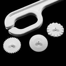 DIY помадка колеса резак паста украшения торта инструменты для тиснения Набор