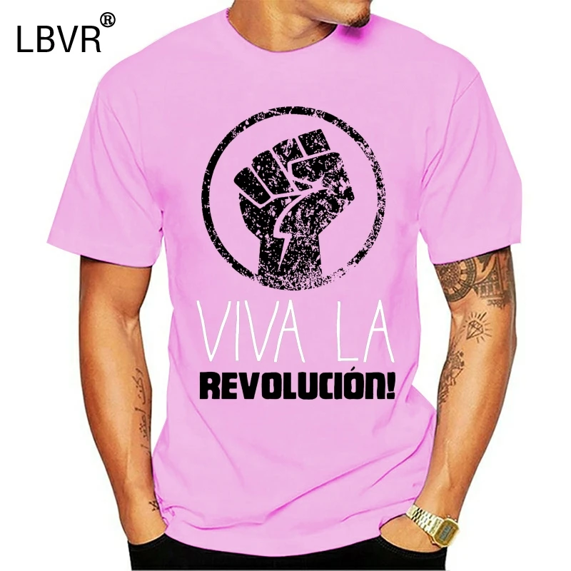 Мужская и женская футболка Viva La Revolution Cuba крутая Повседневная унисекс новая