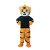 [TML] Cosplay T-shirt tiger Mascot Costume Cartoon character costume Advertising Costume Party Costume animal carnival 1
