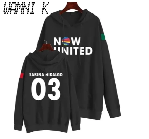 WAMNI 2020 толстовка с надписью Now United свитшоты для мужчин и женщин пуловер Sabina hidmas 03