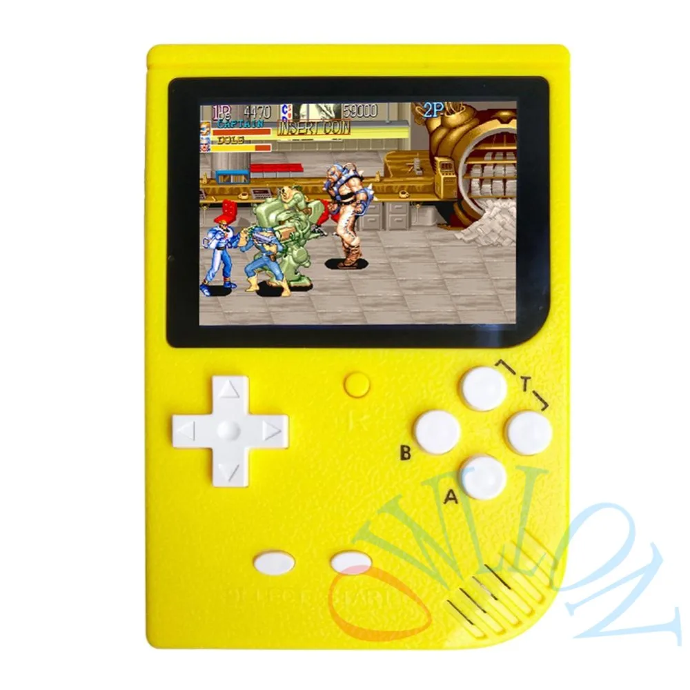 2000 In 1 Retro gmae Handheld Game Console Color LCD Kids Color Game Player SUP Built-in 5 Large Simulator For GBA Arcade FC