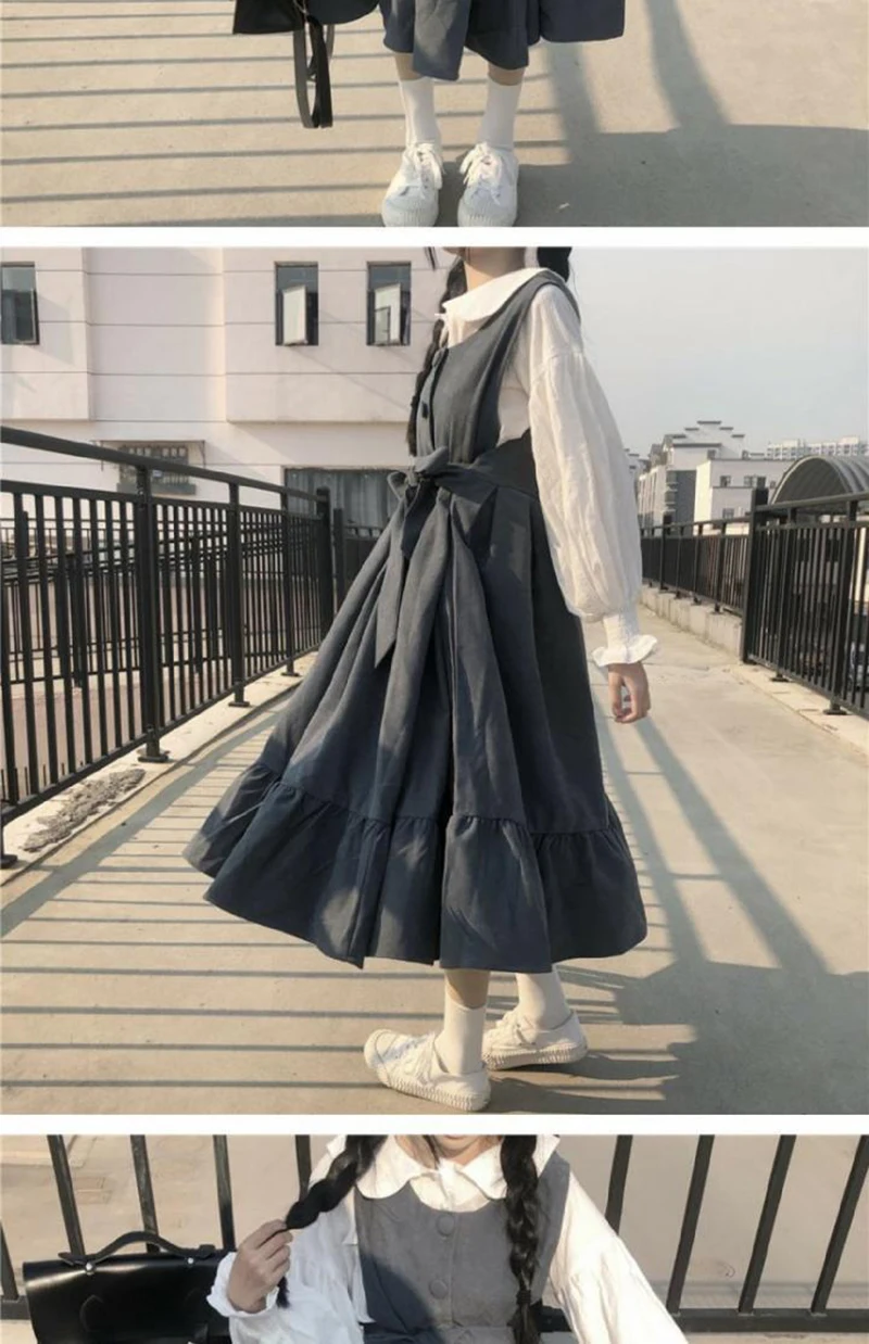 Cosplay&ware Anbenser Sweet Lolita Students Dress Jsk Sling Women Vintage Pink Japanese Harajuku Kawaii Cute Clothing 4xl -Zentai shop online H944e6ef0c7b944c68e0c774c1b0fdddcs.jpg