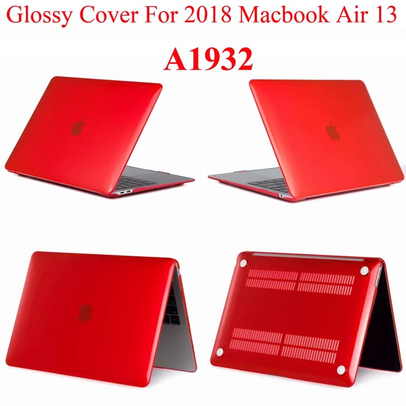 Глянцевый прозрачный чехол для 2018 Macbook Air 13 защитный 2019 новый MacbookAir 3 дюйма A1932