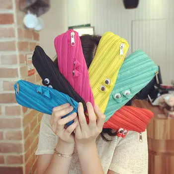 

Women Purses Cute Monster Harajuku Zipper Girl Boys Coin Purses Kawaii Pencil Sase Multifunctional Storage Kids Purses