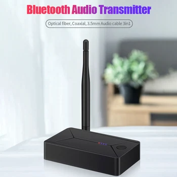 

3 in 1 Bluetooth 5.0 Transmitter 3.5mm Audio TX13 Optical Coaxial AUX Converter for Household Computer Accessories