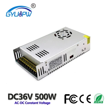 

Universal 36V 14A 500W Switching Switch Power Supply Transformer 110v 220v AC To Dc36V for LED Strip Light Lighting AC-DC SMPS