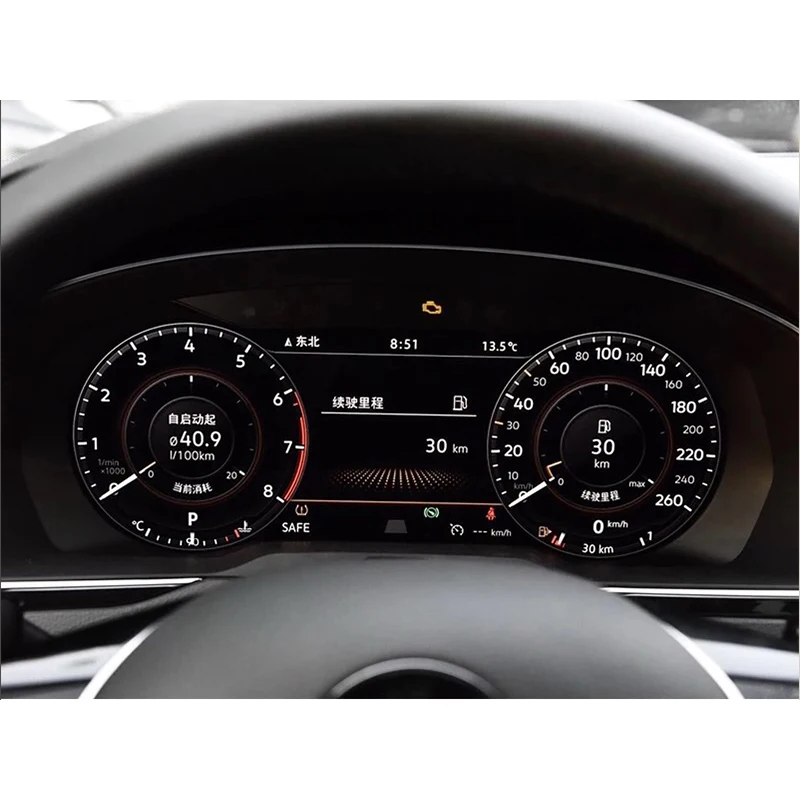 Датчики спидометра Liandlee для приборной панели ЖК датчики Volkswagen VW Passat B8 CC Dasher