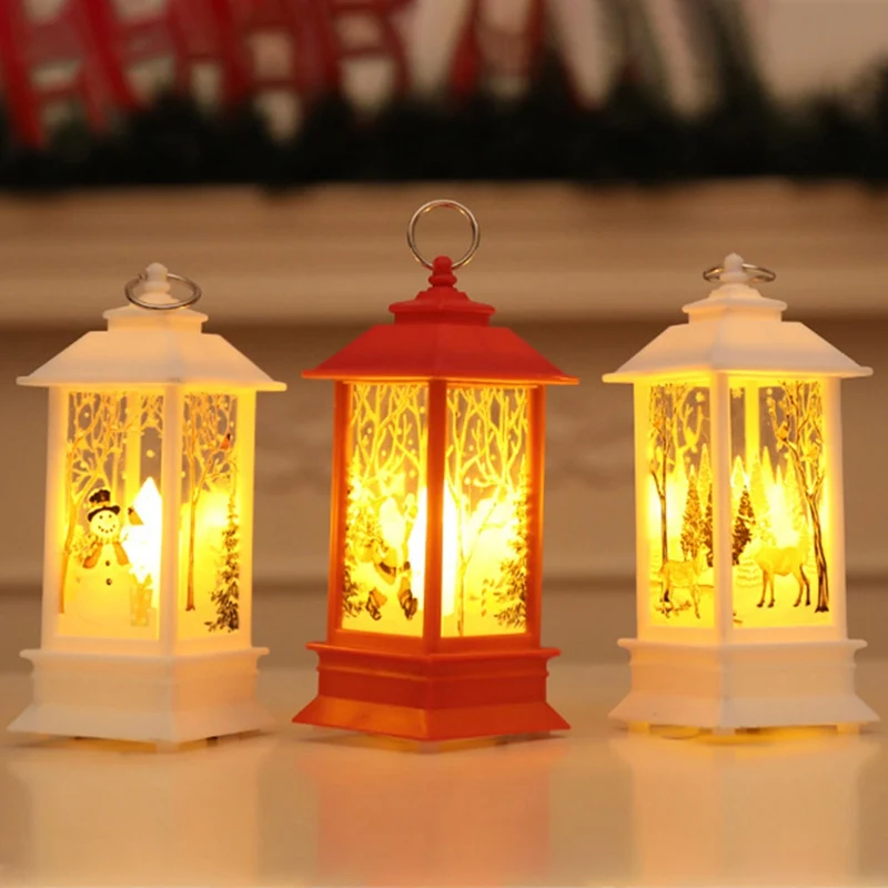 

8*8*20cm Christmas Decorations Led Christmas Candle Christmas Tree Decorations LED Light Christmas Tree Ornaments Pendants Gift