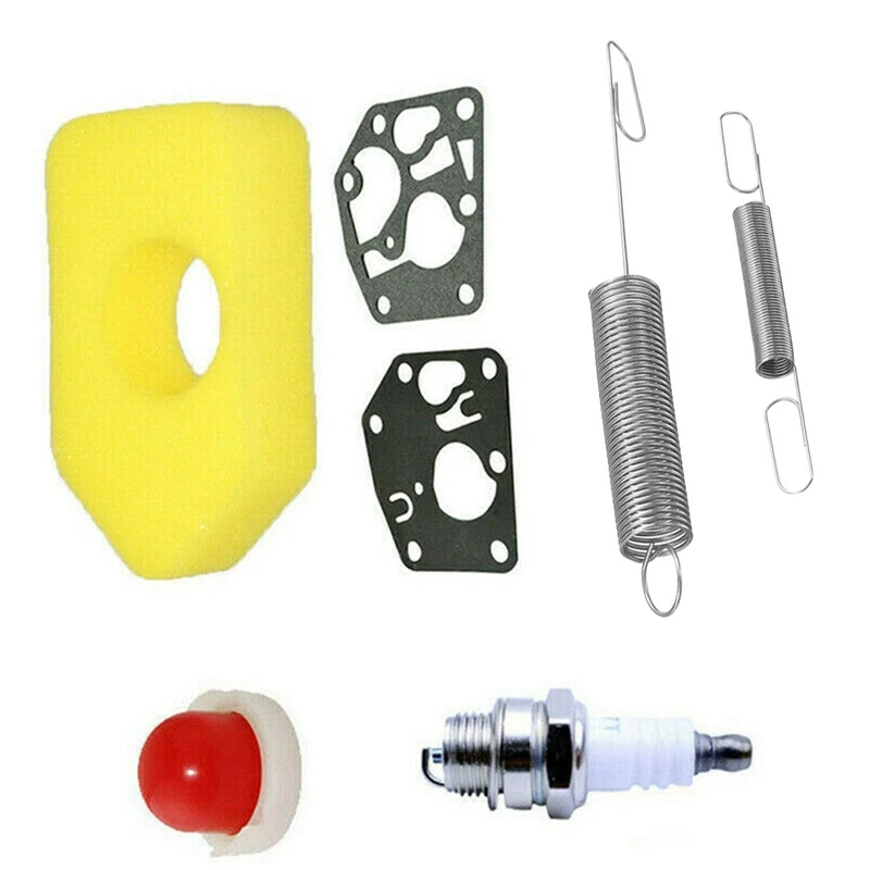 Promotion! 7Pcs Service Kit Replacement for Classic and Sprint Engines Lawn Mower 698369 Air Filter Briggs &amp Stratton | Инструменты