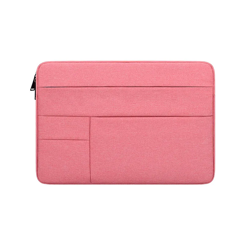 Ноутбук рукав кейс защитная сумка ультрабук переноска ноутбука чехол для 13' 1" 15" Macbook Air Pro Asus Acer Lenovo Dell - Цвет: pink