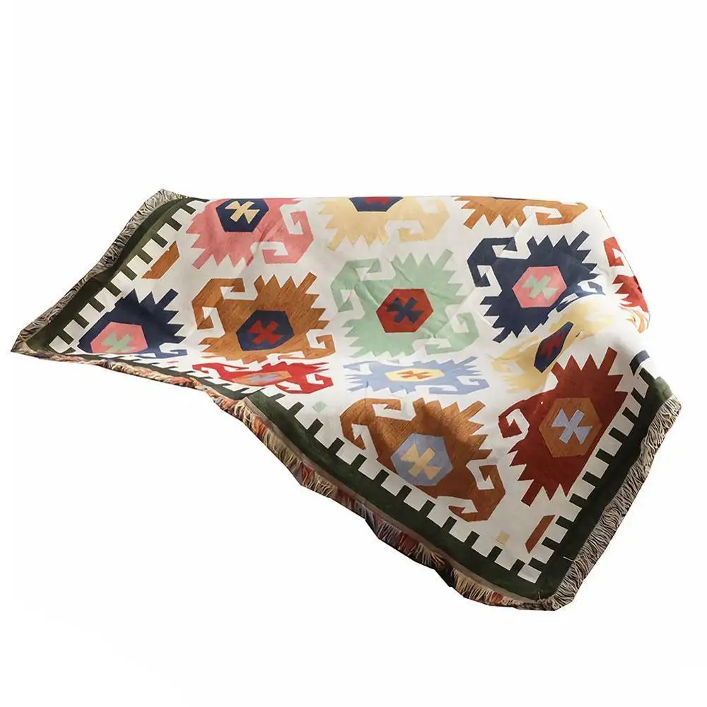 Многофункциональный Декор Aztec Navajo коврик для полотенец хлопок диван кровать Кресло одеяло плед текстильный Настенный декор - Цвет: as the picture 5