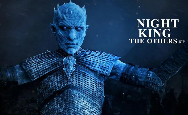 Игра престолов ночной король Cospaly фигура настоящий персонаж Prop Nights King стоящий вер. Песня Льда и Огня модель Хэллоуин