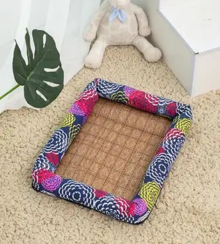 

50*41cm 5style Super soft dog bed washable plush cat kennel deep Summer sleeping mat house cushion sofa Basket pet bed 1PC D003