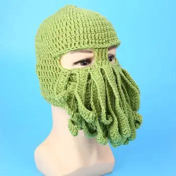 

Comfortable Octopus Ski Cap Hat Beanies Ski Mask Warm Funny Winter Accessory