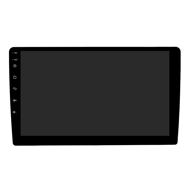  1DIN Adjustable 10 Inch Car Stereo Radio Android 8.1 Contact Screen 1080P Quad-Core GPS Navigation 