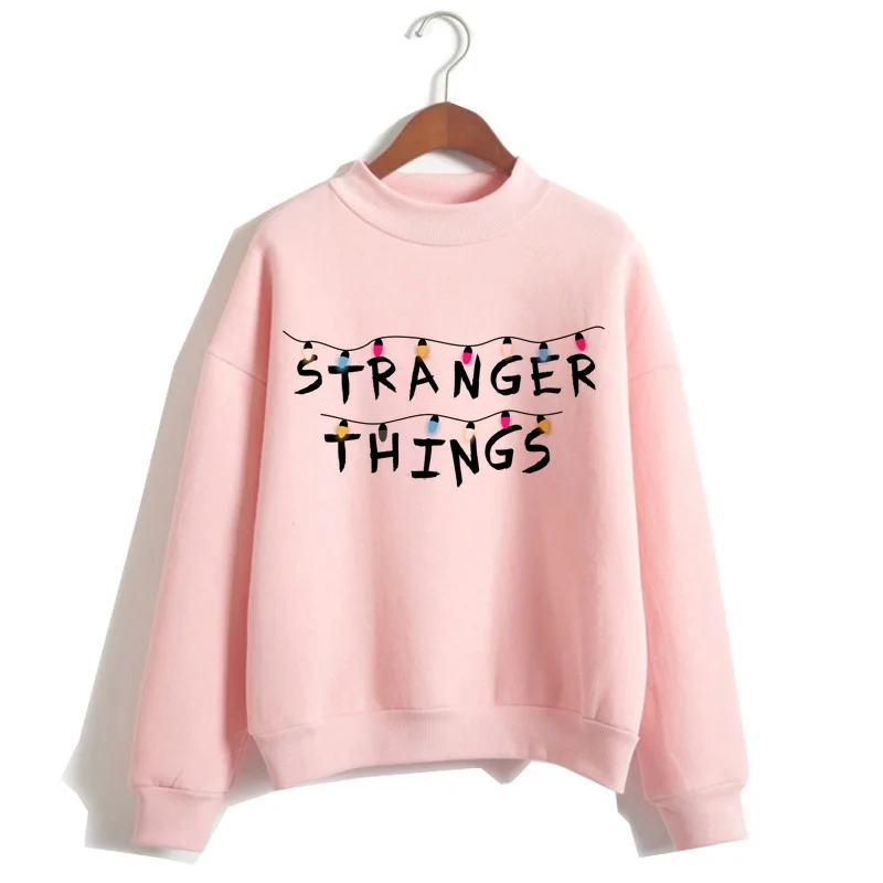 Женская толстовка в стиле Харадзюку Stranger things Спортивная Толстовка хип хоп с