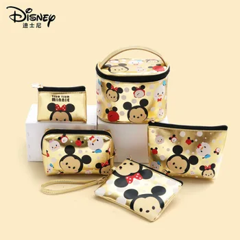 

Disney Genuine Mickey Minnie Tsumtsum Fashion Multifunctional Storage Bag Cosmetic Bag Spot Wholesale Custom