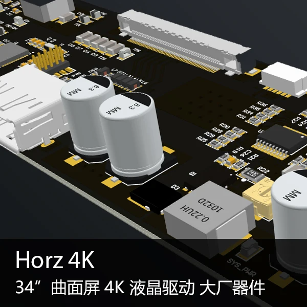 

34 Inch DIY Display 4K Curved LCD Panel LTM340YP03