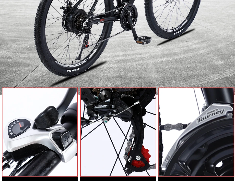 48V 500W 40km/h electric bike 27 speed electric bicycle for adult 27.5 inch mountain Aluminum alloy double disc brake e bike