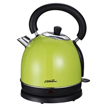 Электрический чайник из нержавеющей стали 304 пищевой электрический чайник бытовой чайник с автоматическим отключением питания Круглый чайник