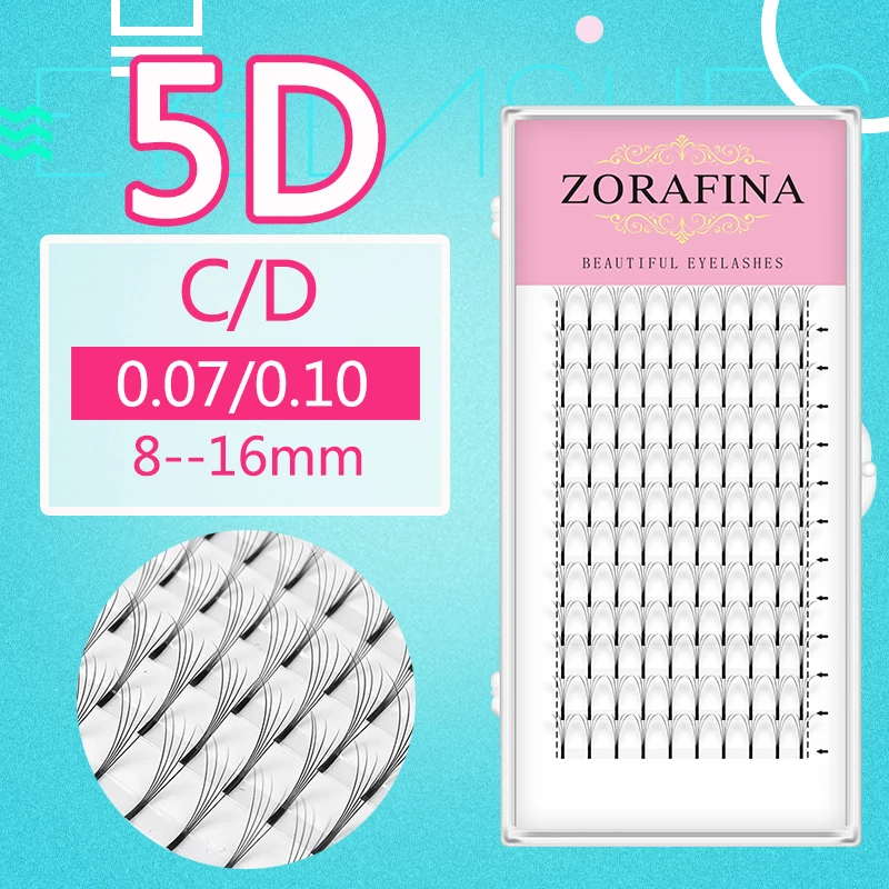 

ZORAFINA 5D lashes false eyelashes Wholesale price Eyelash Extensions