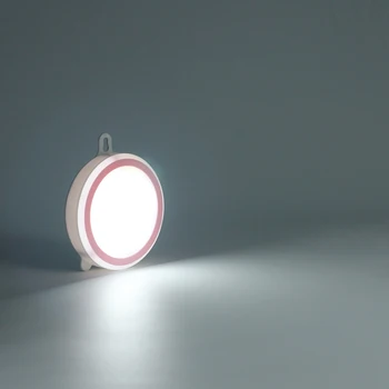 

Junejour USB Rechargeable Night Light Adhesive Led Indoor Decor Corridor Lamp ABS Bedroom Motion Sensor Portable