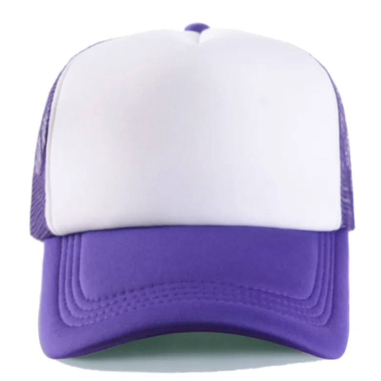 Summer kids mesh trucker hat with logo New children boy girl baby custom baseball cap Breathable Leisure sun hats 6