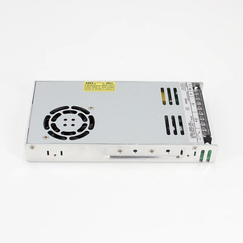 Устойчивый LRS-350-24 питания с одним выходом, PSU 14 amp 220 В переменного тока 24v dc источник питания 350W