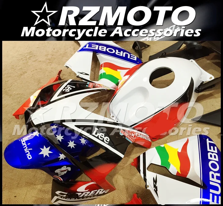 Мотоциклетный обтекатель abs комплект для HONDA CBR600RR F5 2003-2004 год корпусные детали moldStore № 0737