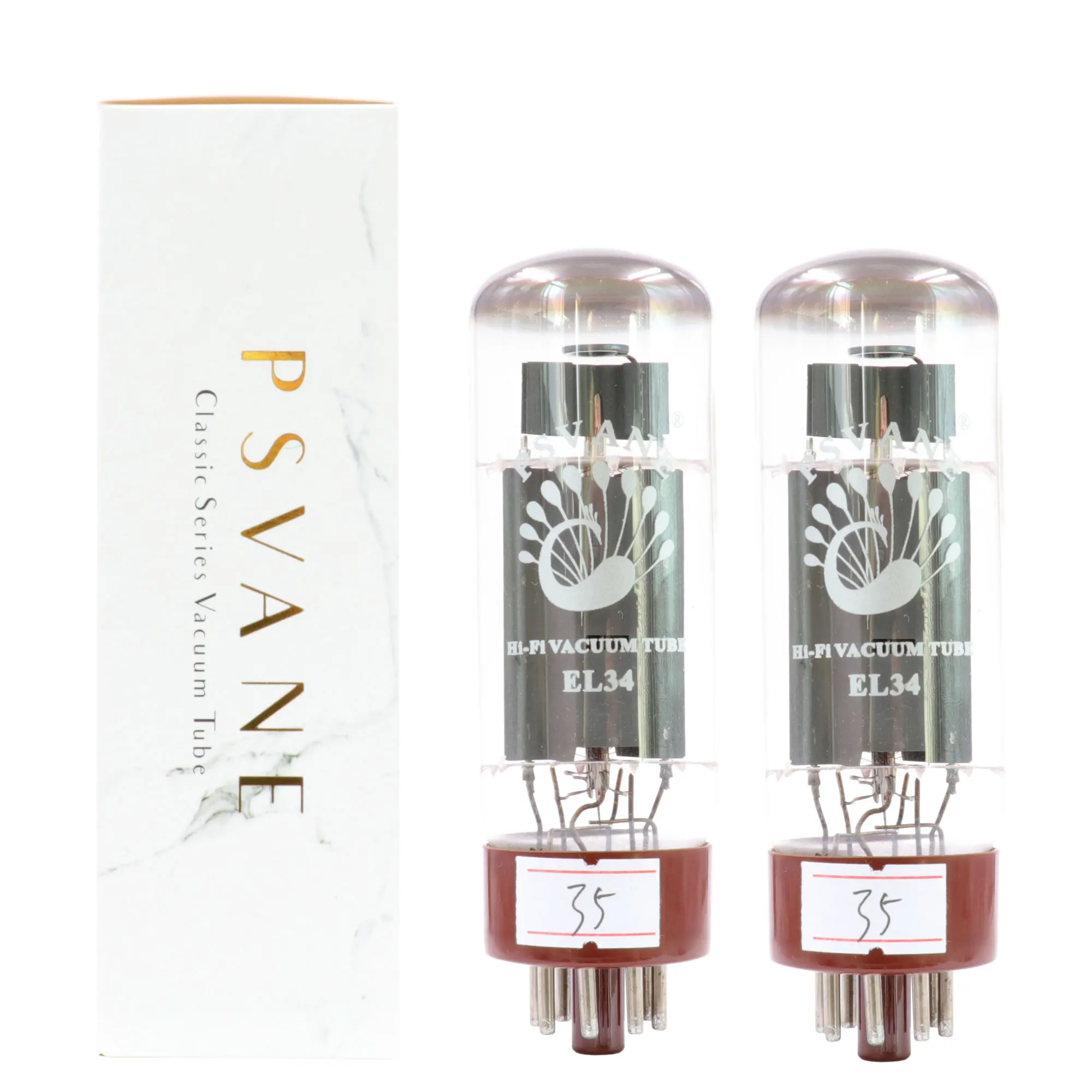 PSVANE HIFI EL34 вакуумная трубка замена 6CA7 для Hi Fi аудио винтажный трубный усилитель DIY