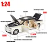 1/24 Alloy DieCast Rolls-Royce Phantom Model Toy Car Simulation Sound Light Pull Back Collection Toys Vehicle For Children Gifts ► Photo 2/6