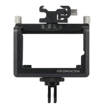 

None for DJI Osmo Action Aluminum Alloy Protective Frame Action Camera Protection Case Housing Box