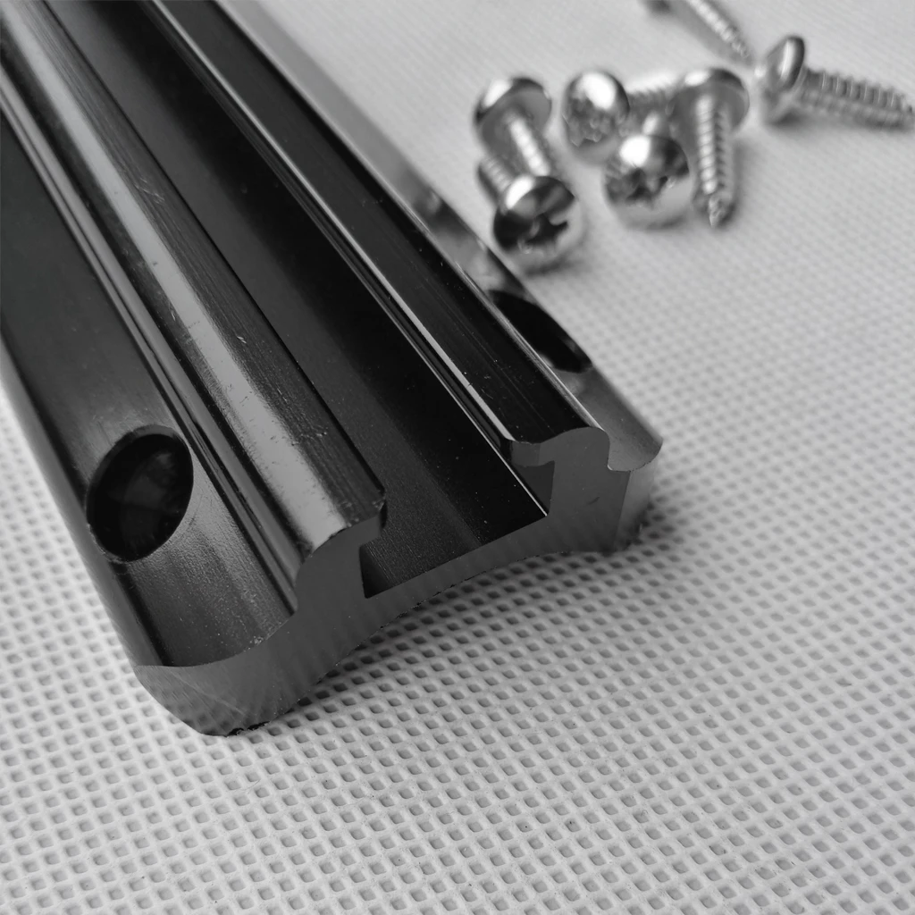 

Aluminum Kayak Rail Mount Base Bracket for Fishing Rod Holder with 8 Screws